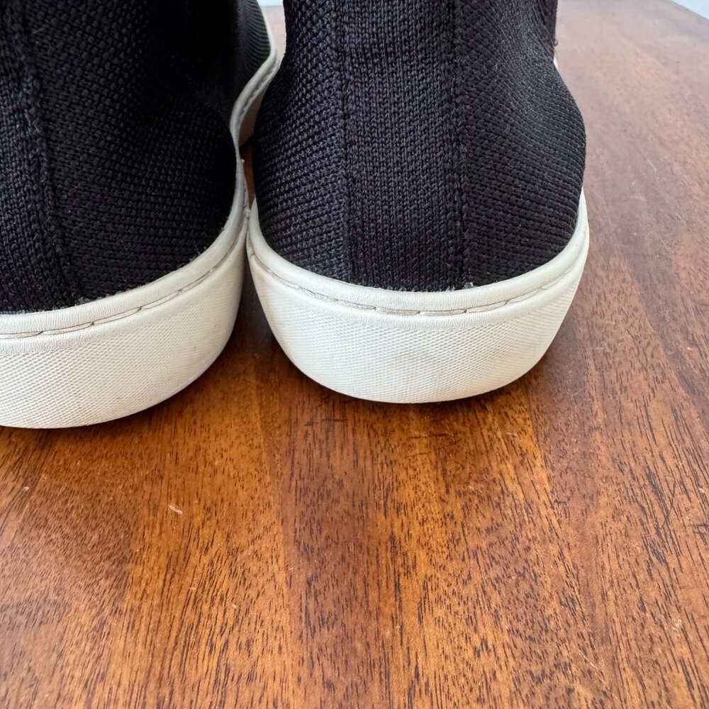 Rothy's The Chelsea Sneaker Boot Black Knit High Ankle - Picture 10 of 14